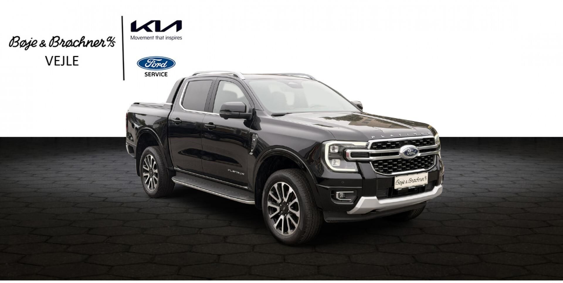 Billede af Ford Ranger Double Cab 3,0 EcoBlue Platinum e-4WD 240HK Pick-Up 10g Aut.