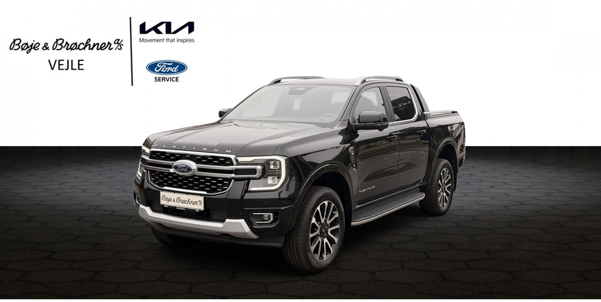 Billede af Ford Ranger Double Cab 3,0 EcoBlue Platinum e-4WD 240HK Pick-Up 10g Aut.