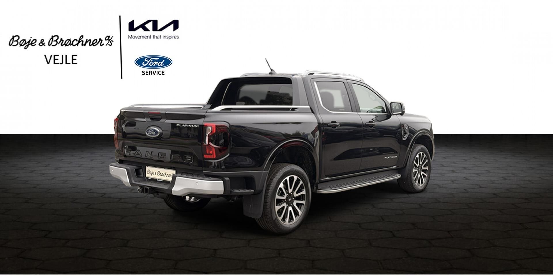 Billede af Ford Ranger Double Cab 3,0 EcoBlue Platinum e-4WD 240HK Pick-Up 10g Aut.