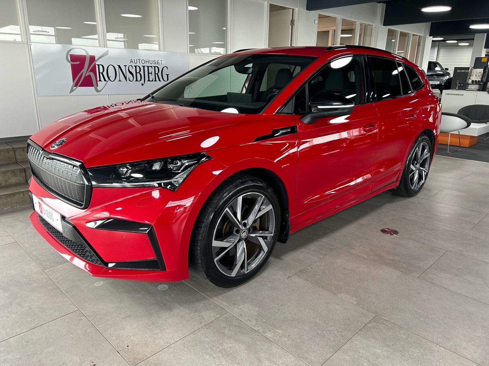 Billede af Skoda Enyaq 80 iV Sportline 204HK 5d Aut.