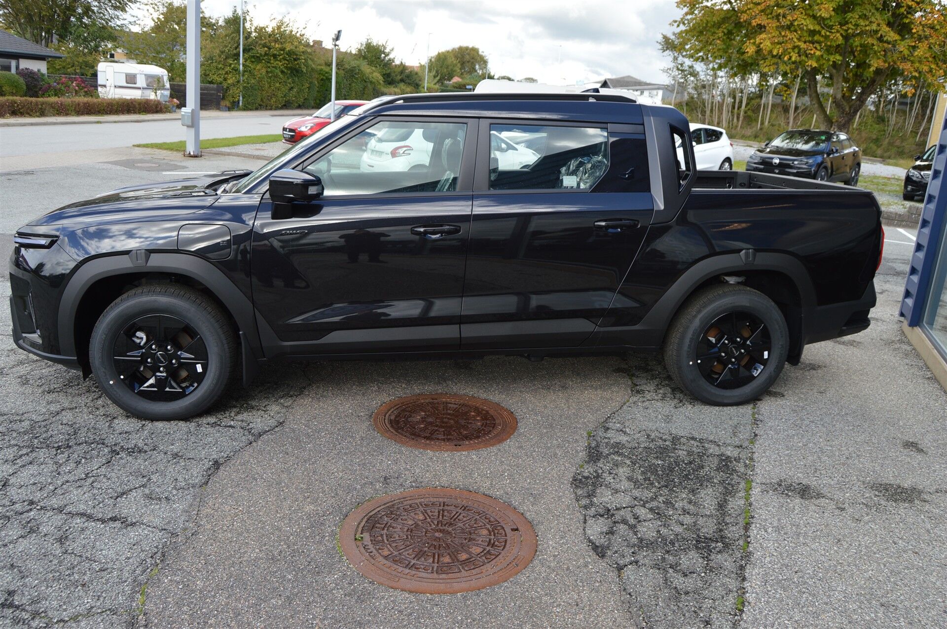 Billede af KGM Musso EV EL Black Line AWD 237HK DobKab Aut.