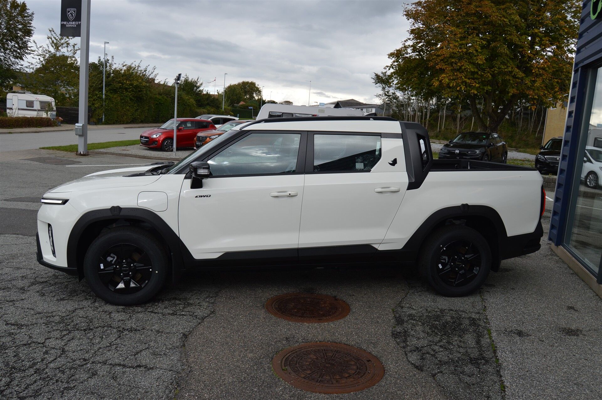 Billede af KGM Musso EV EL Black Line AWD 237HK DobKab Aut.
