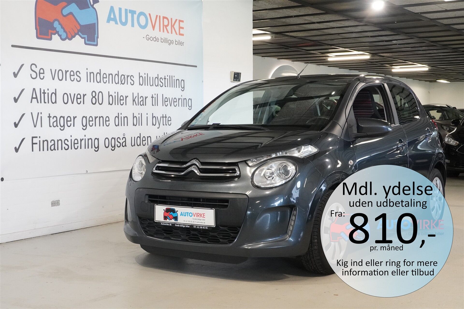 Billede af Citroën C1 1,2 PureTech Feel Complet 82HK 5d