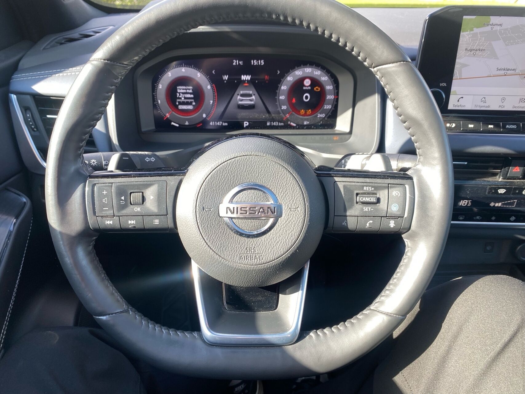 Billede af Nissan Qashqai 1,3 MHEV  Mild hybrid Tekna+ X-Tronic 158HK 5d 7g Aut.