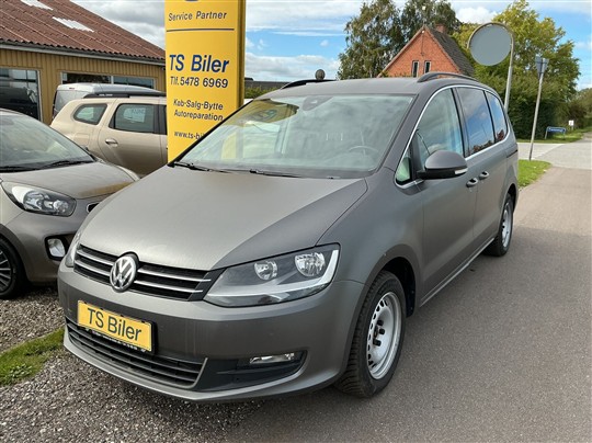 VW Sharan 2,0 TDI BMT SCR Comfortline Plus DSG 150HK 6g Aut.