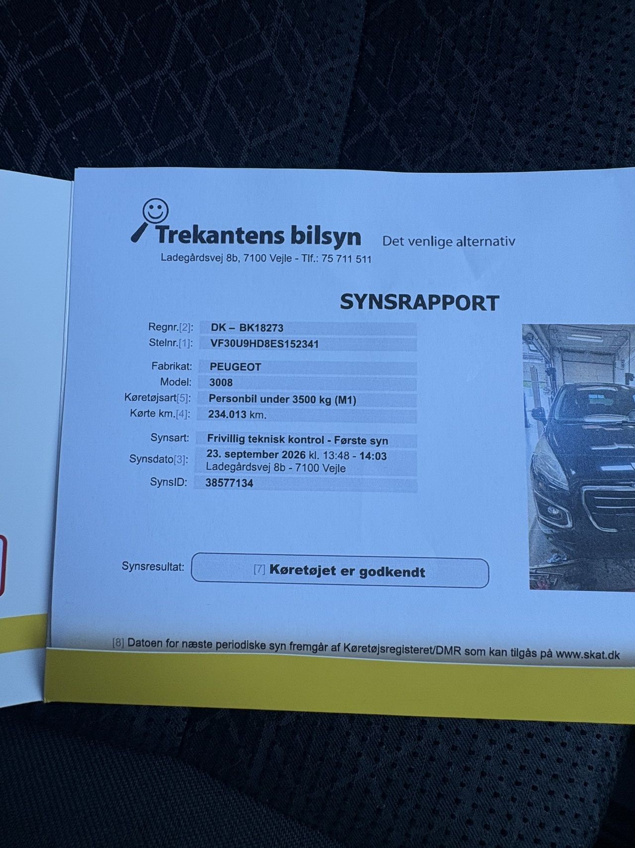 Billede af Peugeot 3008 1,6 HDI Active 114HK 6g