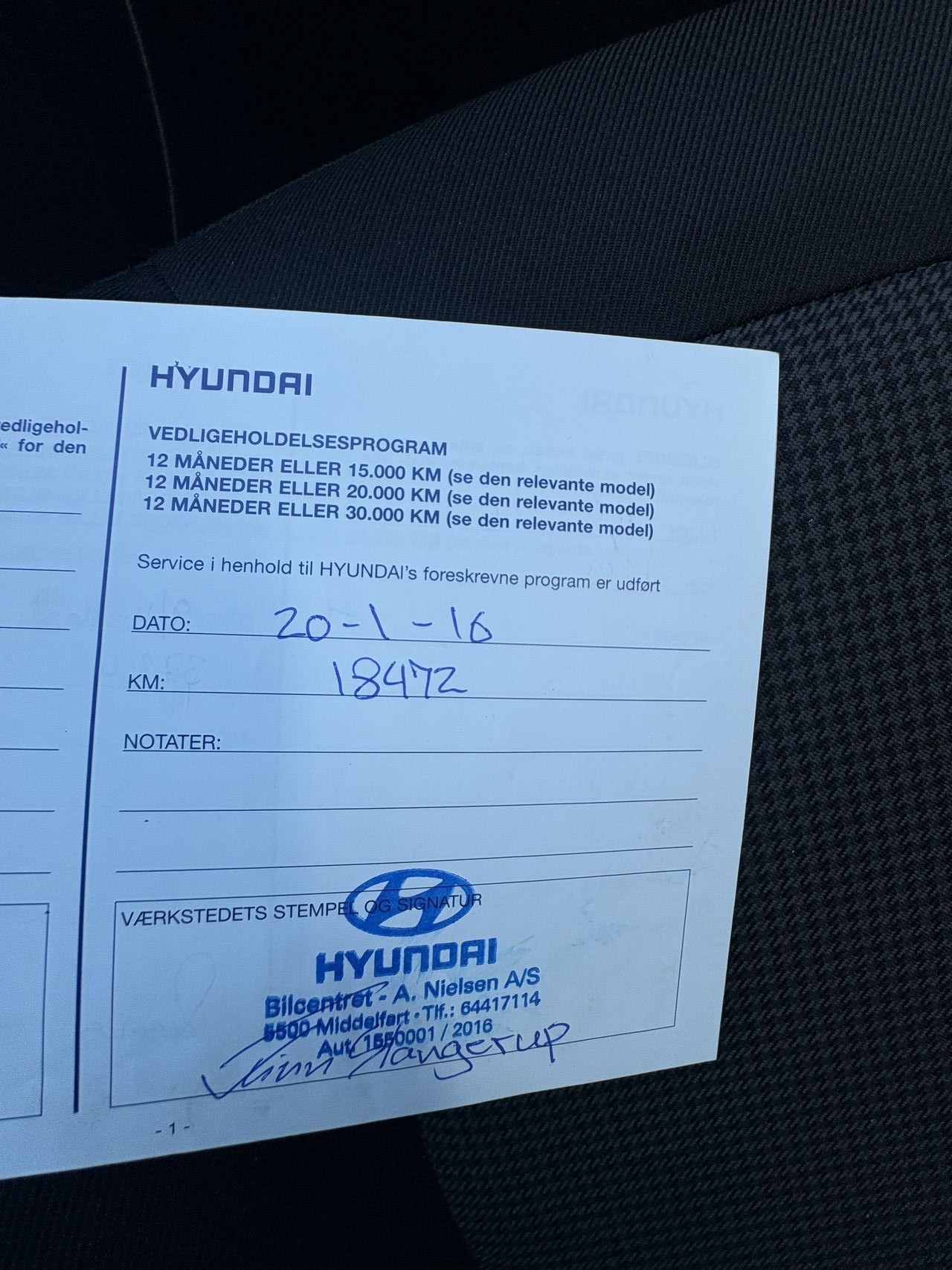 Billede af Hyundai i20 1,2 Go 85HK 5d