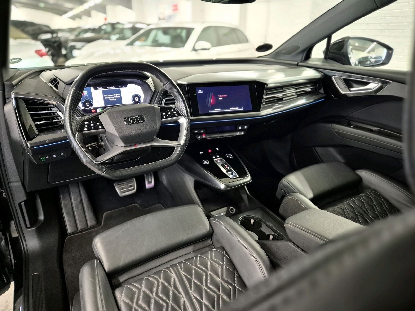 Billede af Audi Q4 50 E-tron S Line Quattro 299HK 5d Aut.
