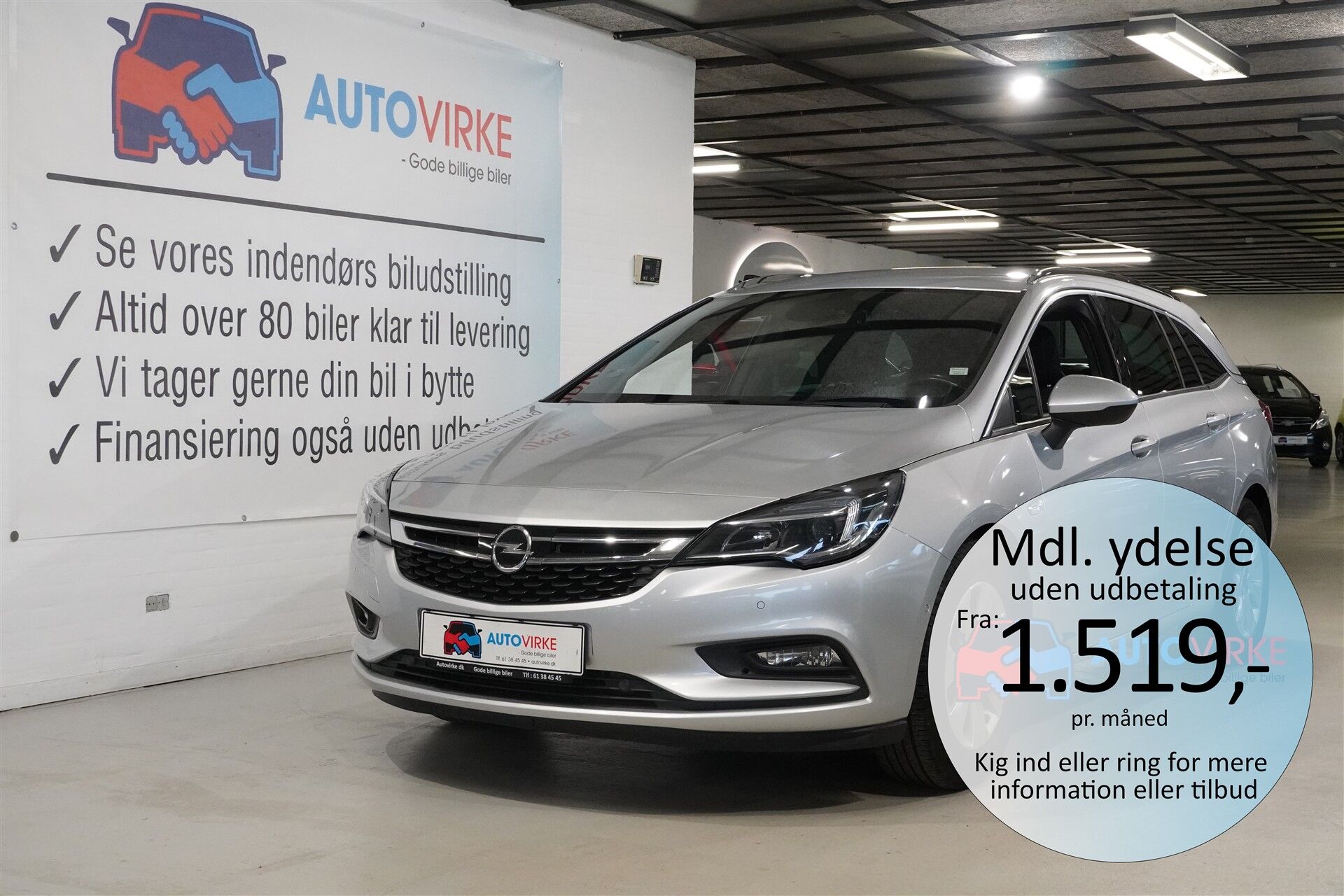 Billede af Opel Astra Sports Tourer 1,4 Turbo ECOTEC Exclusive 150HK Stc 6g Aut.