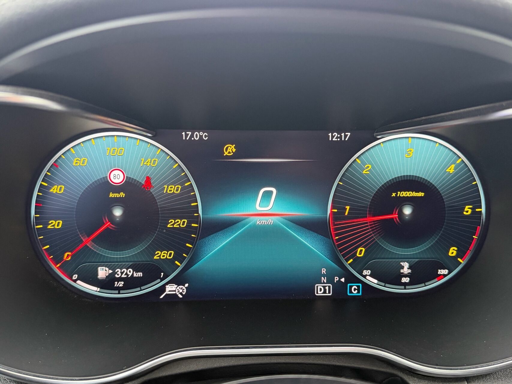 Billede af Mercedes-Benz C220 d T 2,0 CDI AMG Line Night Edition 9G-Tronic 194HK Stc Aut.
