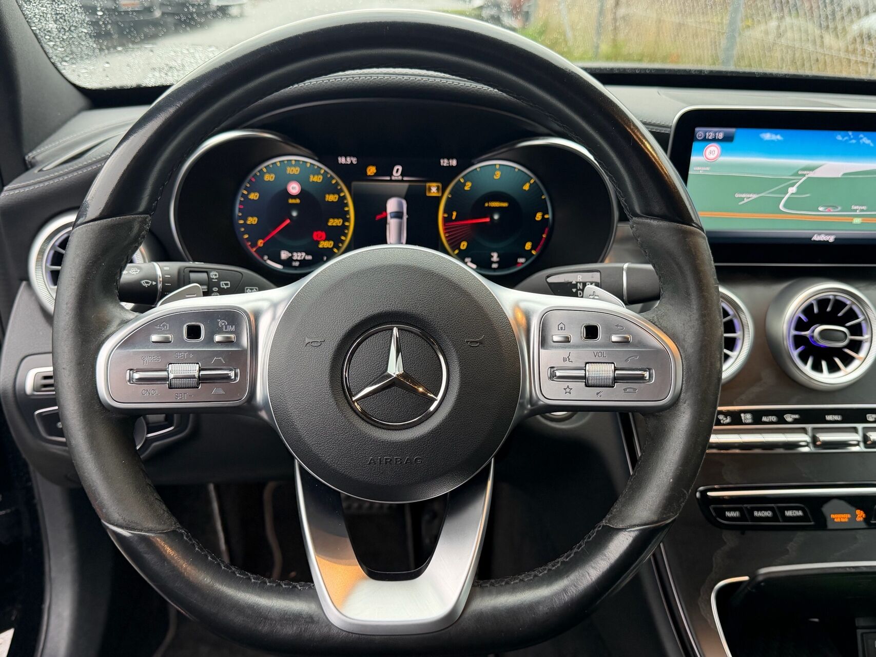 Billede af Mercedes-Benz C220 d T 2,0 CDI AMG Line Night Edition 9G-Tronic 194HK Stc Aut.