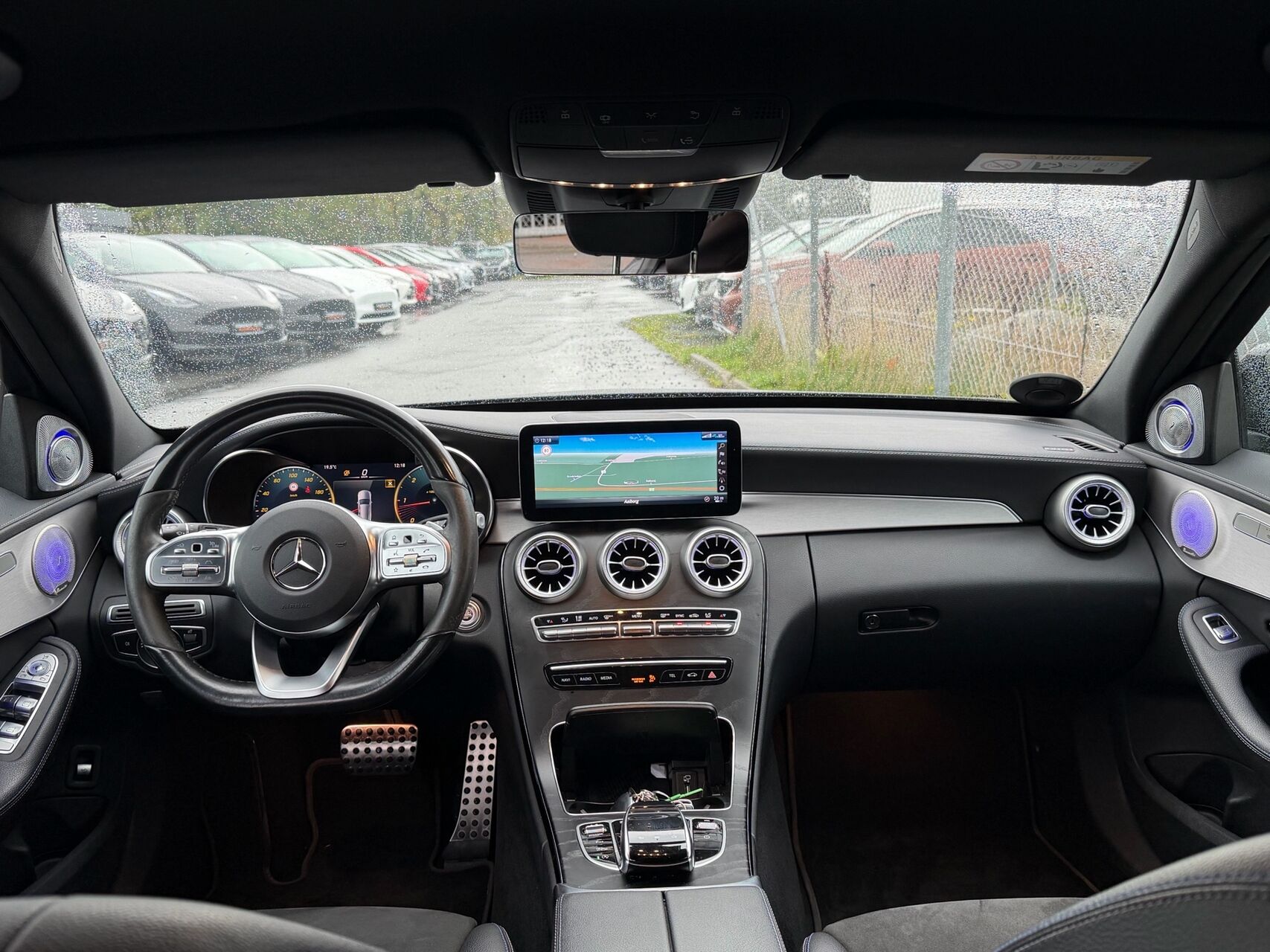 Billede af Mercedes-Benz C220 d T 2,0 CDI AMG Line Night Edition 9G-Tronic 194HK Stc Aut.