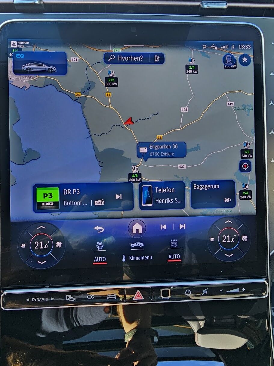 Billede af Mercedes-Benz EQE 350 EL 292HK Aut.