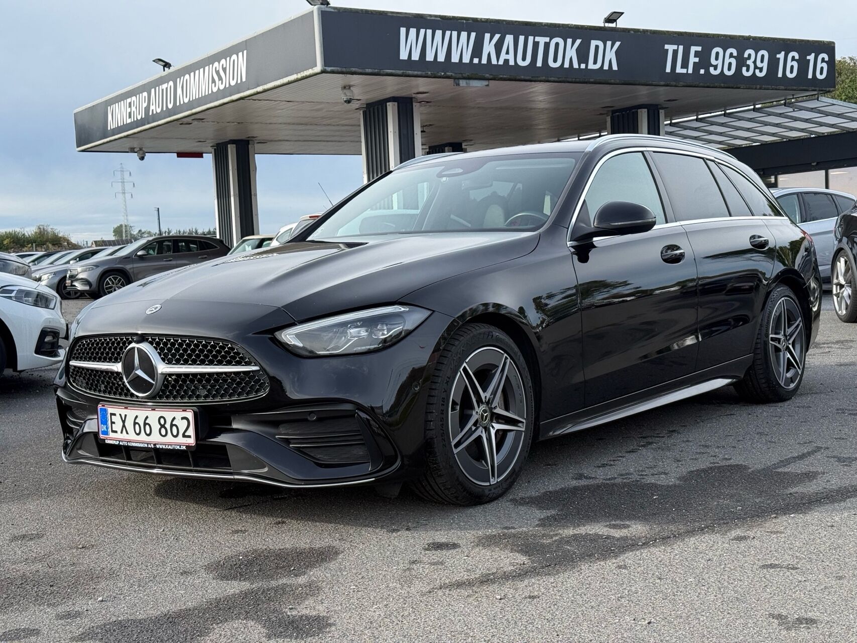 Billede af Mercedes-Benz C220 d T 2,0 CDI  Mild hybrid AMG Line 9G-Tronic 200HK Stc Aut.