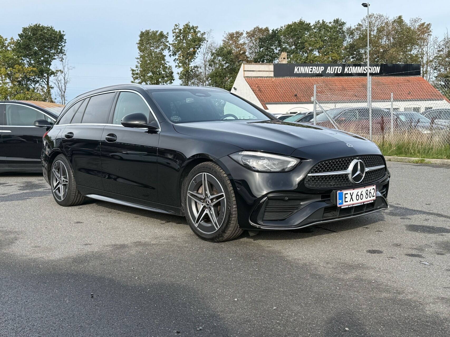 Billede af Mercedes-Benz C220 d T 2,0 CDI  Mild hybrid AMG Line 9G-Tronic 200HK Stc Aut.