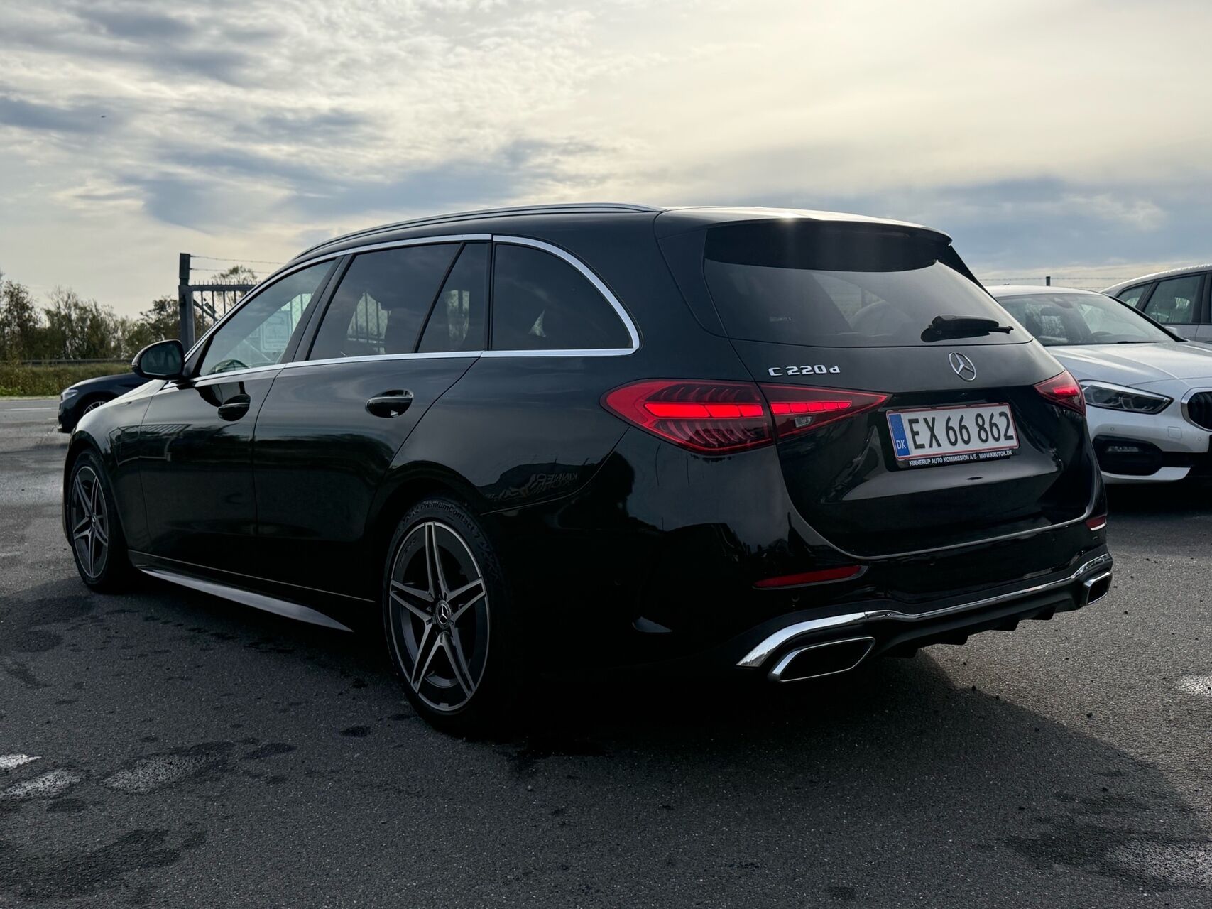 Billede af Mercedes-Benz C220 d T 2,0 CDI  Mild hybrid AMG Line 9G-Tronic 200HK Stc Aut.