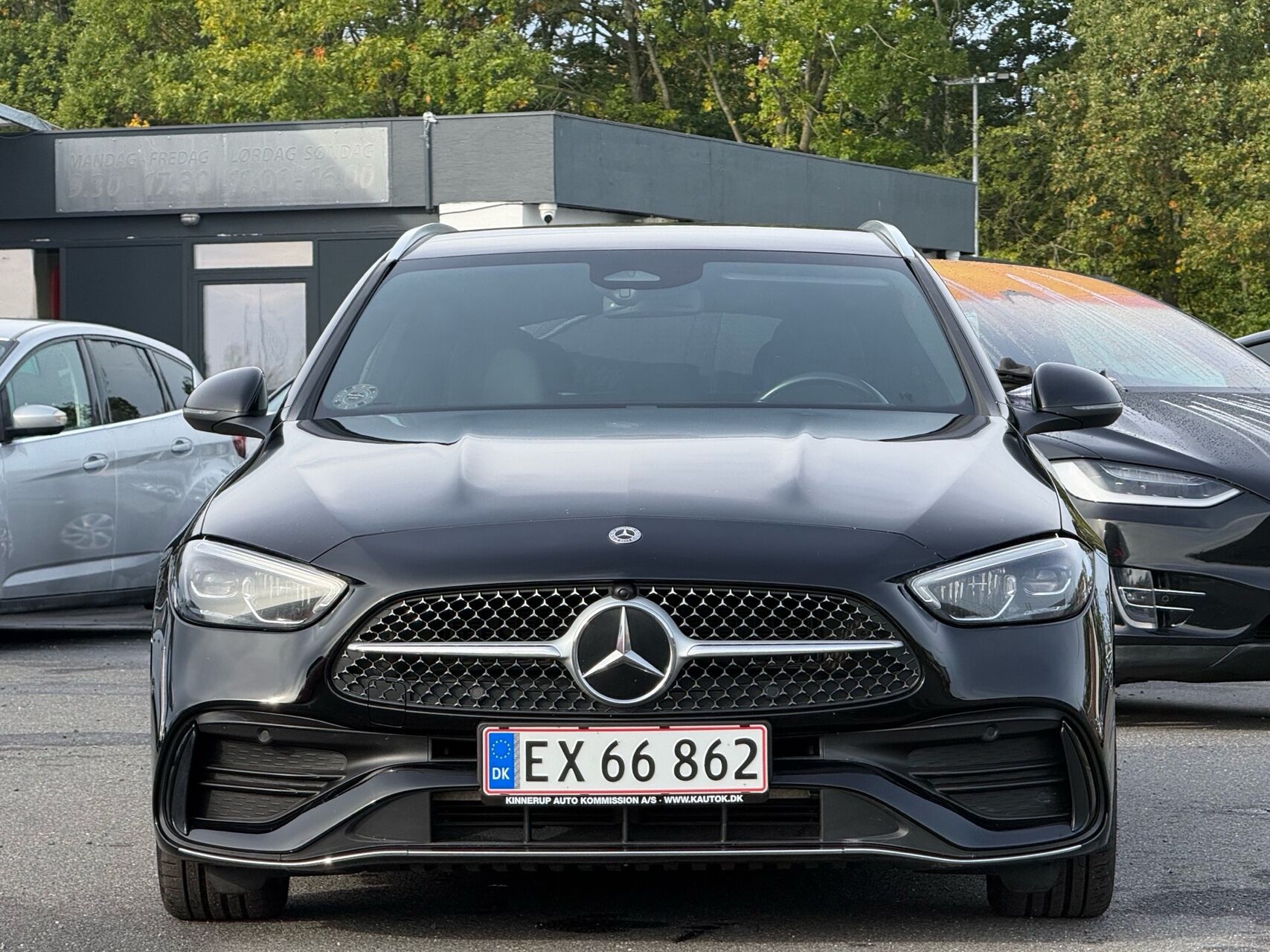 Billede af Mercedes-Benz C220 d T 2,0 CDI  Mild hybrid AMG Line 9G-Tronic 200HK Stc Aut.