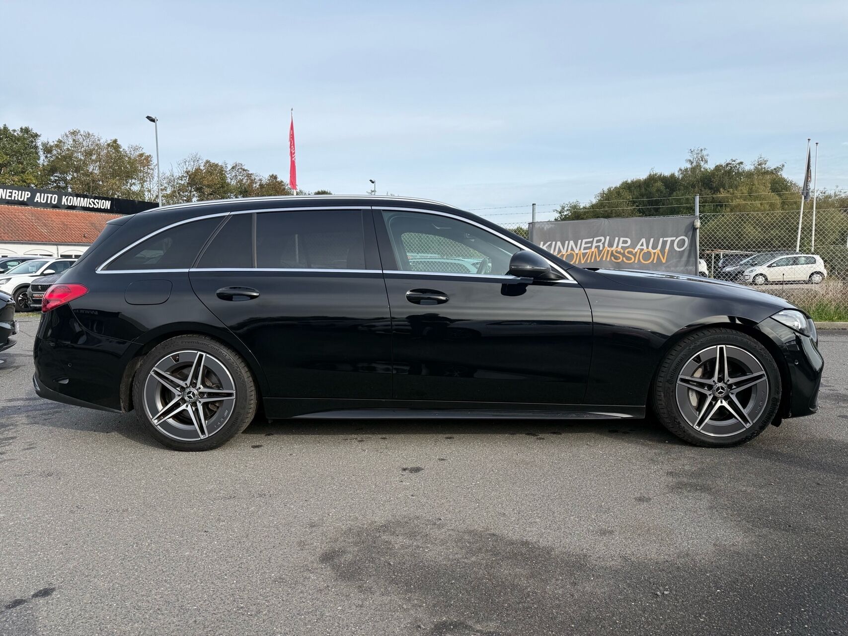 Billede af Mercedes-Benz C220 d T 2,0 CDI  Mild hybrid AMG Line 9G-Tronic 200HK Stc Aut.