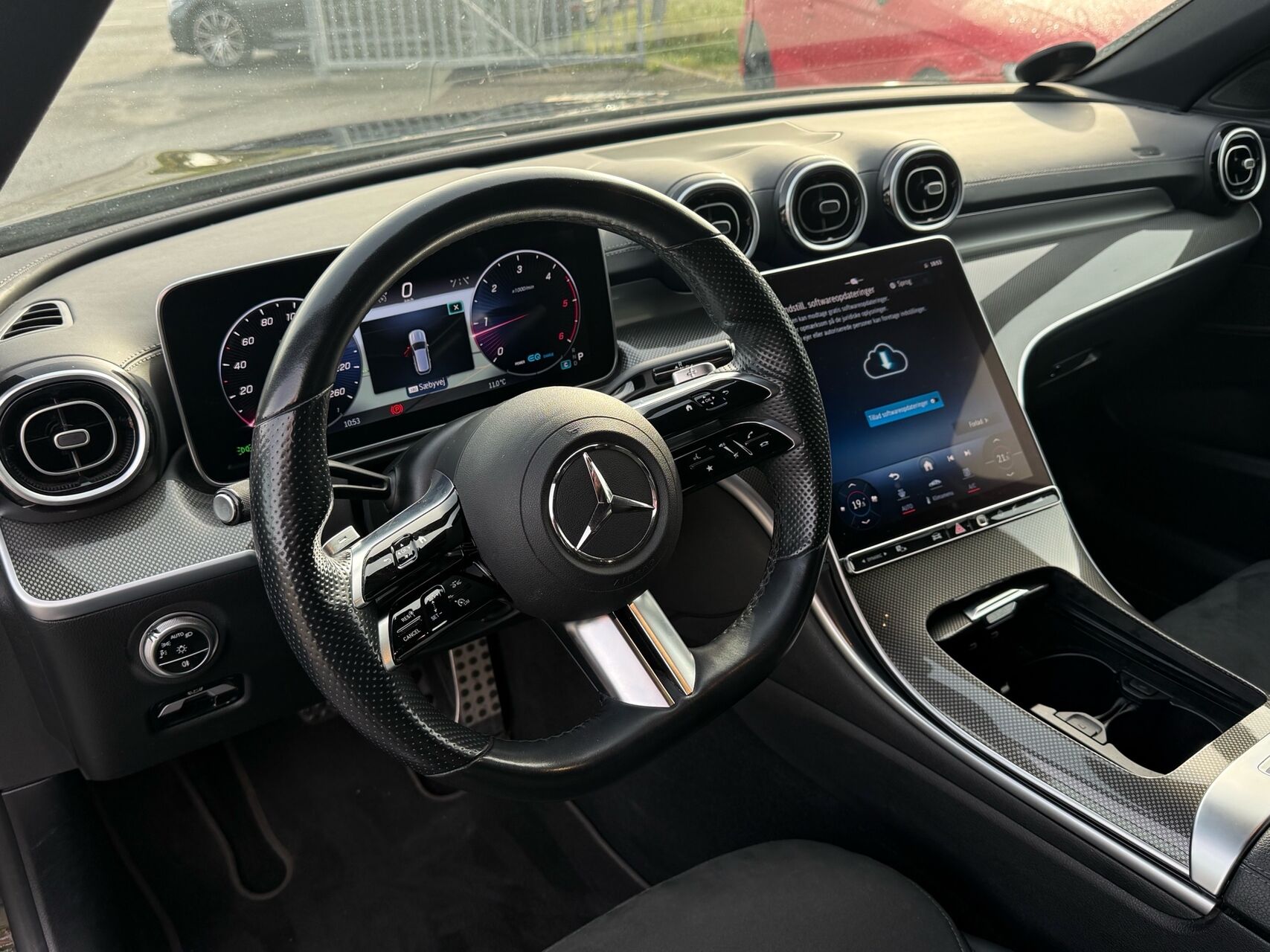 Billede af Mercedes-Benz C220 d T 2,0 CDI  Mild hybrid AMG Line 9G-Tronic 200HK Stc Aut.