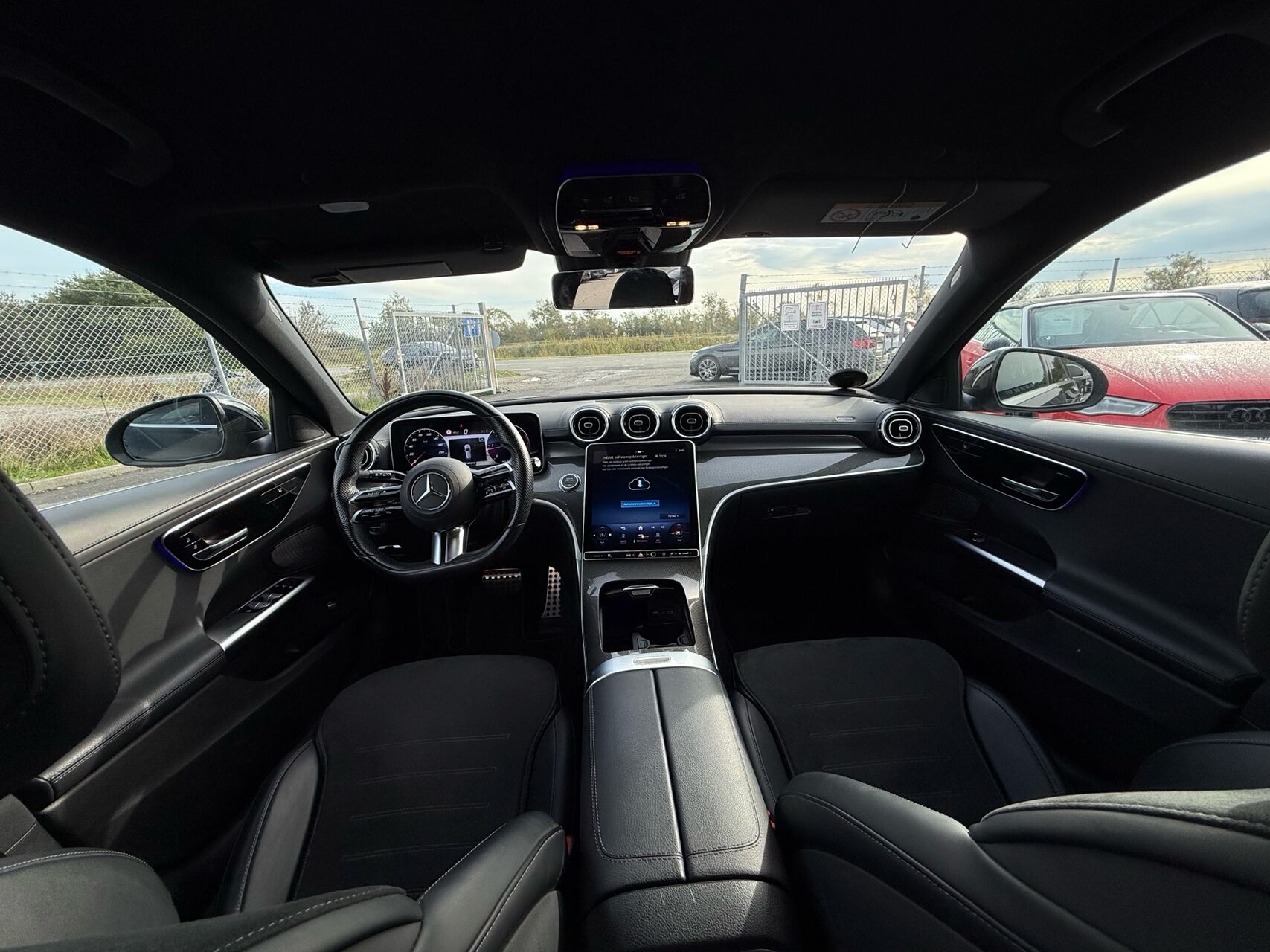 Billede af Mercedes-Benz C220 d T 2,0 CDI  Mild hybrid AMG Line 9G-Tronic 200HK Stc Aut.