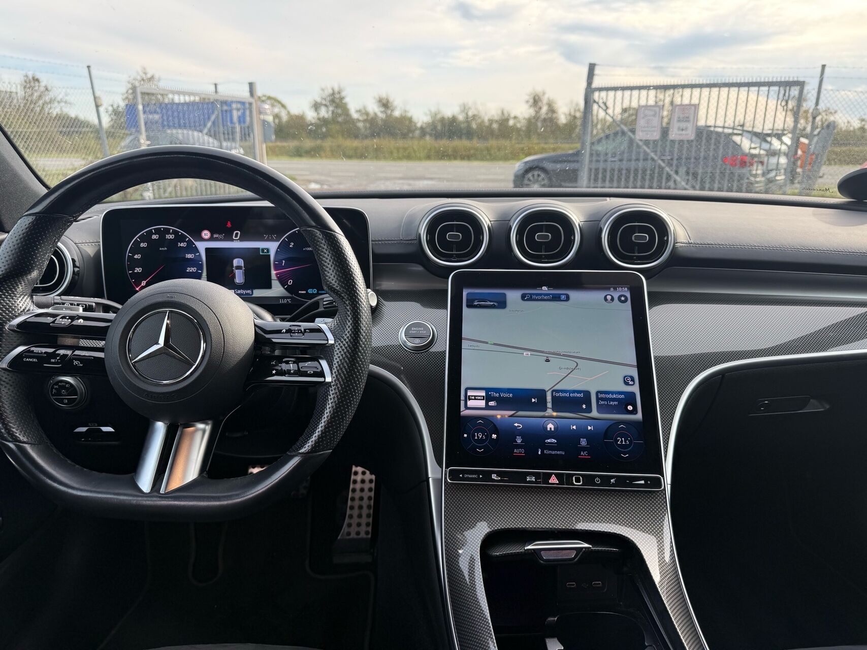 Billede af Mercedes-Benz C220 d T 2,0 CDI  Mild hybrid AMG Line 9G-Tronic 200HK Stc Aut.
