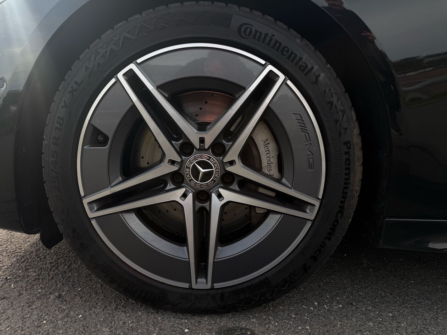 Billede af Mercedes-Benz C220 d T 2,0 CDI  Mild hybrid AMG Line 9G-Tronic 200HK Stc Aut.