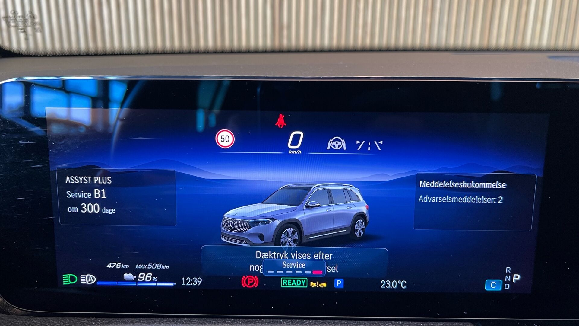 Billede af Mercedes-Benz EQB 250+ EL Progressive 7 pers. 190HK 5d Aut.
