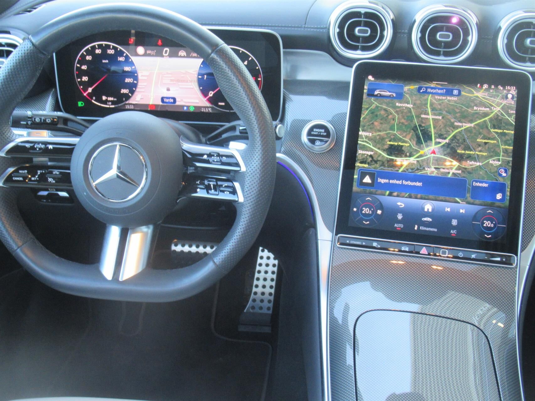 Billede af Mercedes-Benz GLC300 d 2,0 D AMG Advanced Plus 4Matic 9G-Tronic 269HK 5d 9g Aut.