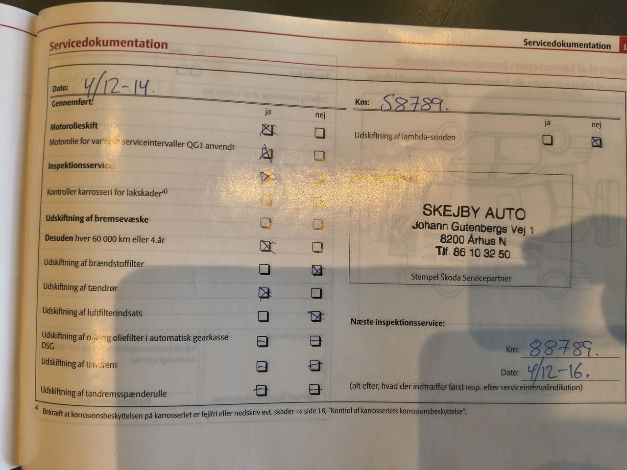 Billede af Skoda Octavia 1,4 TSI Ambiente 122HK 5d 6g