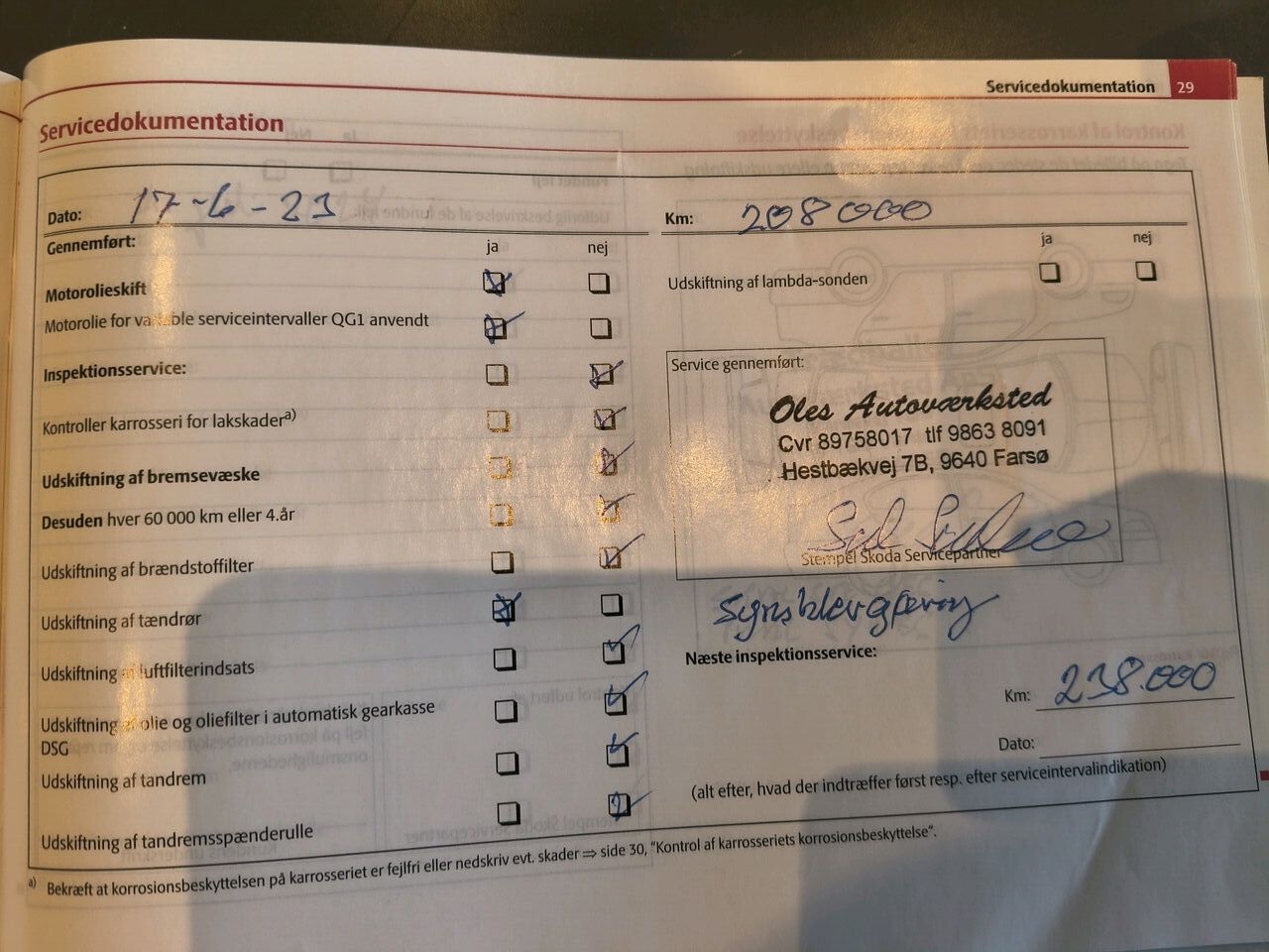 Billede af Skoda Octavia 1,4 TSI Ambiente 122HK 5d 6g