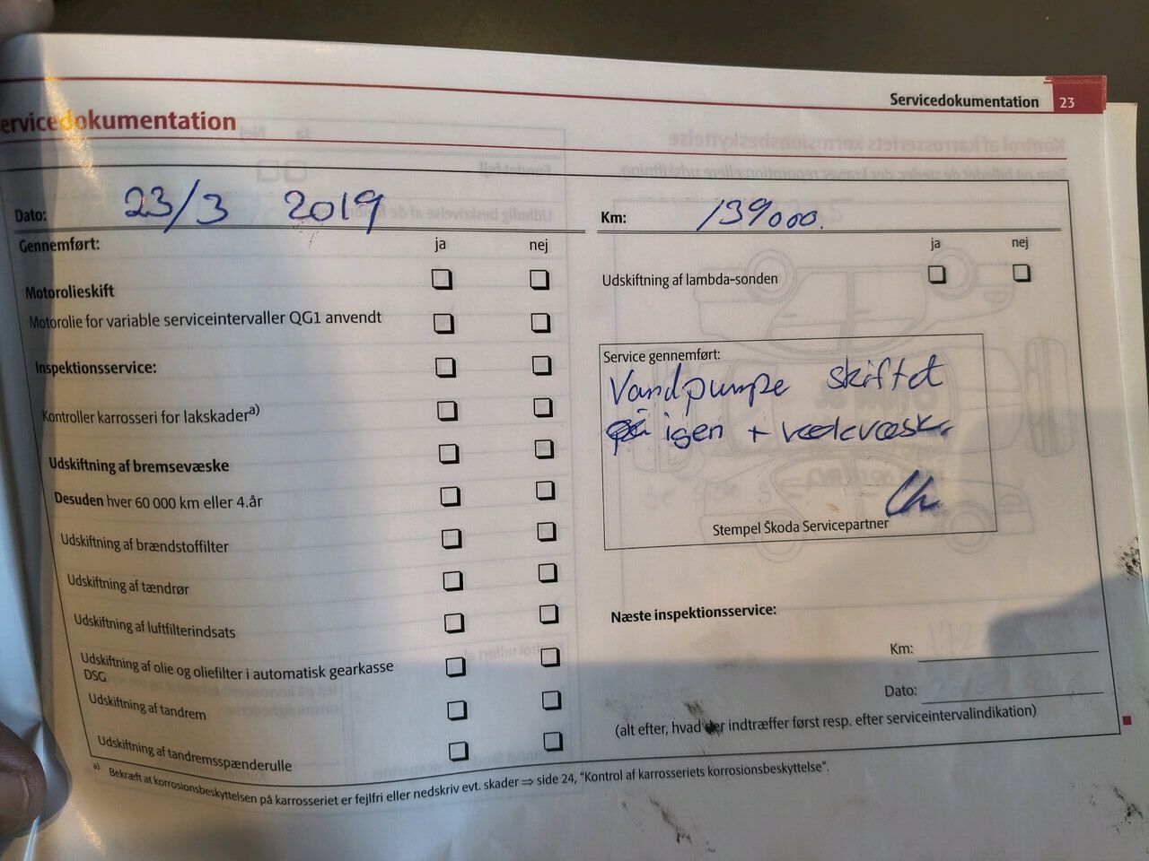 Billede af Skoda Octavia 1,4 TSI Ambiente 122HK 5d 6g