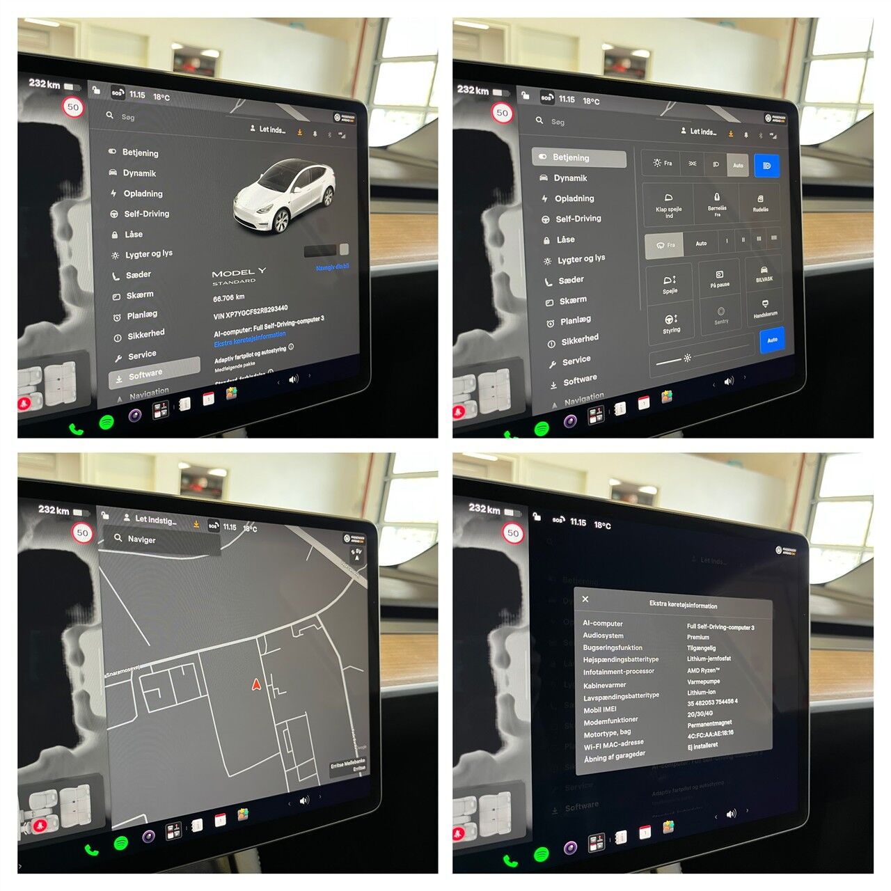 Billede af Tesla Model Y EL RWD 299HK 5d Aut.