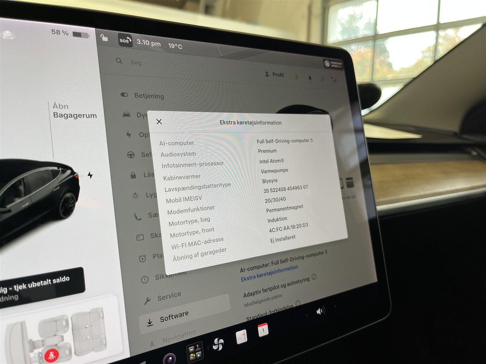 Billede af Tesla Model 3 EL Performance AWD 513HK Aut.