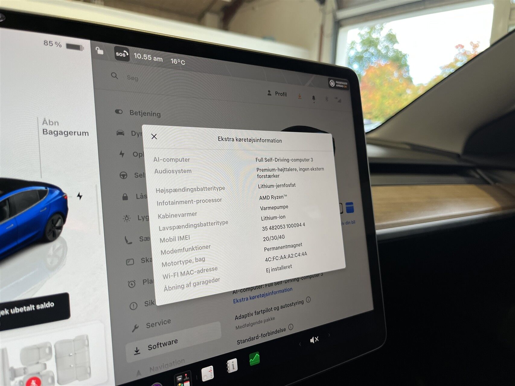 Billede af Tesla Model 3 EL 283HK Aut.
