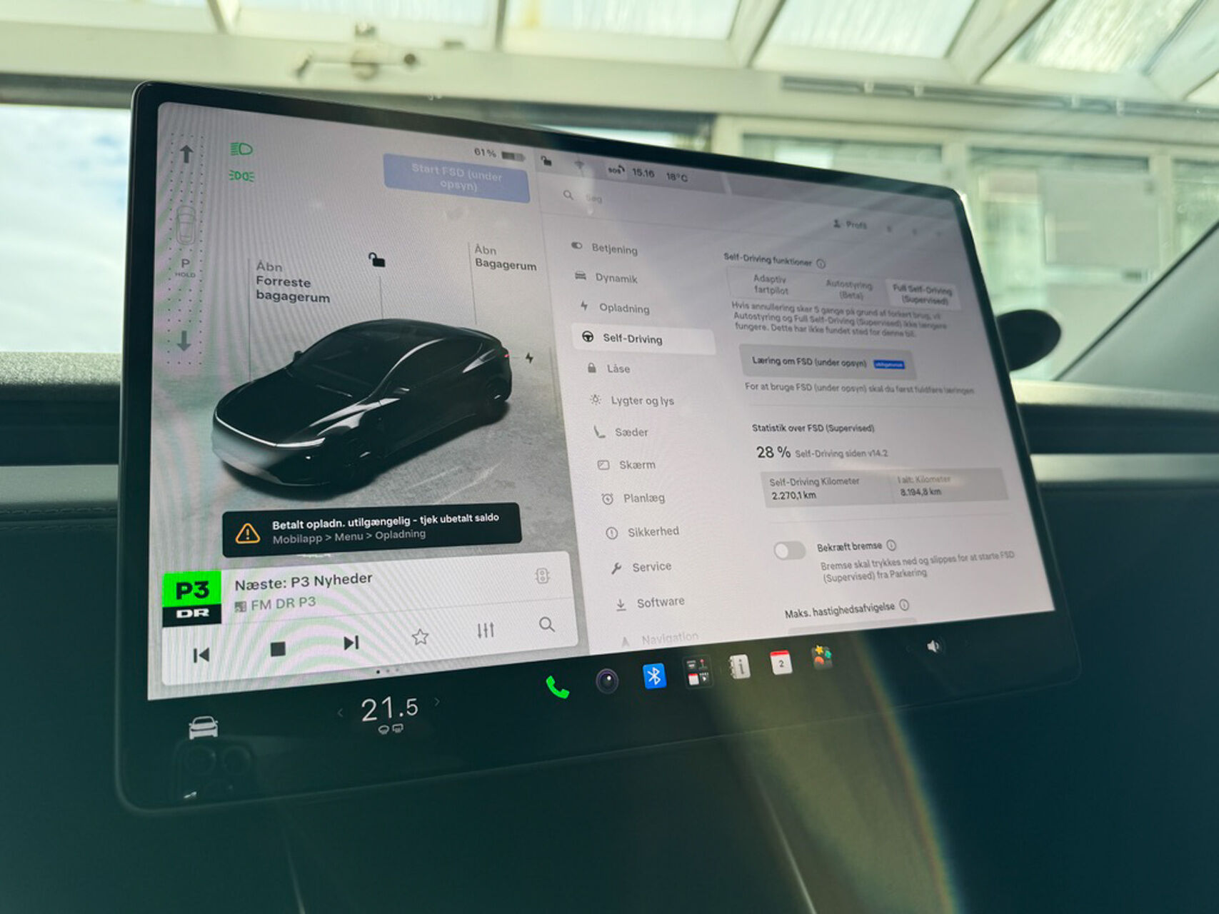 Billede af Tesla Model Y EL Premium Long Range RWD 347HK 5d Aut.