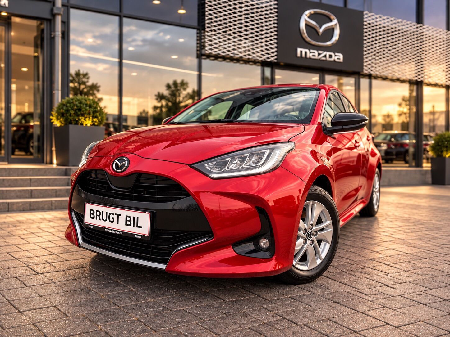 Billede af Mazda 2 1,5 VVT-I  Hybrid Agile Comfort CVT 116HK 5d Trinl. Gear
