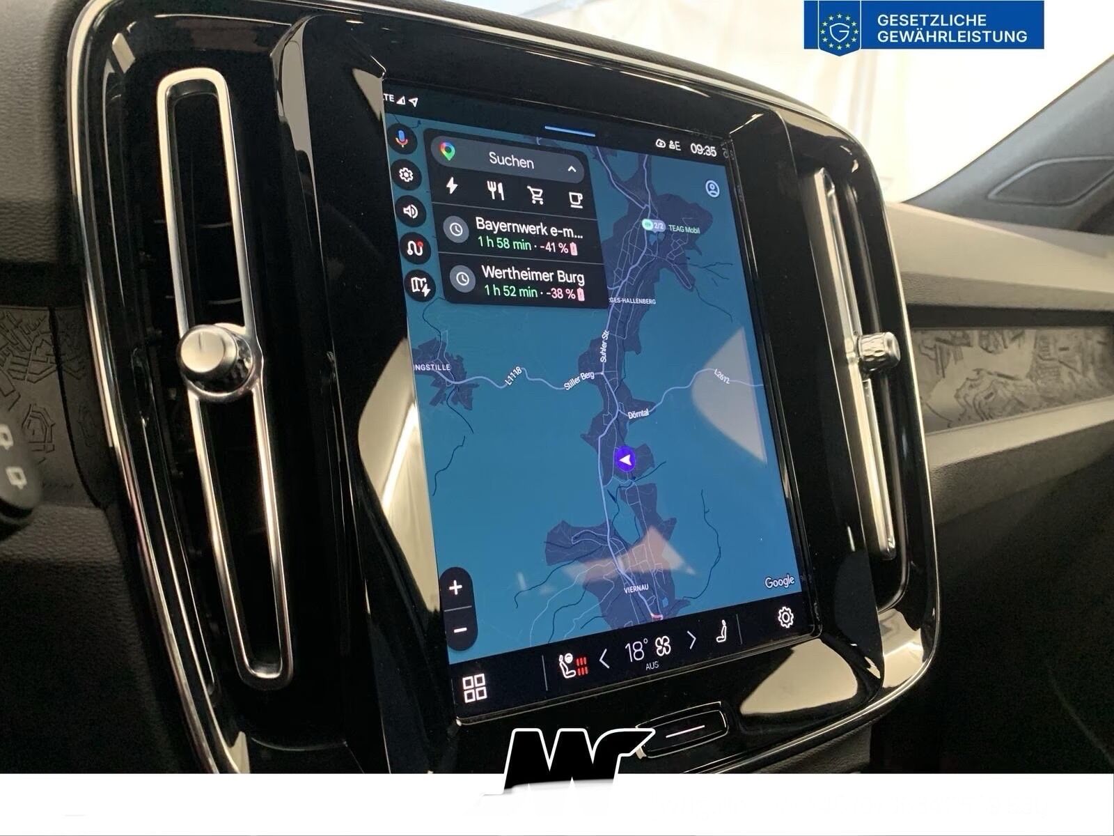Billede af Volvo XC40 Recharge Twin Plus AWD 408HK 5d Aut.