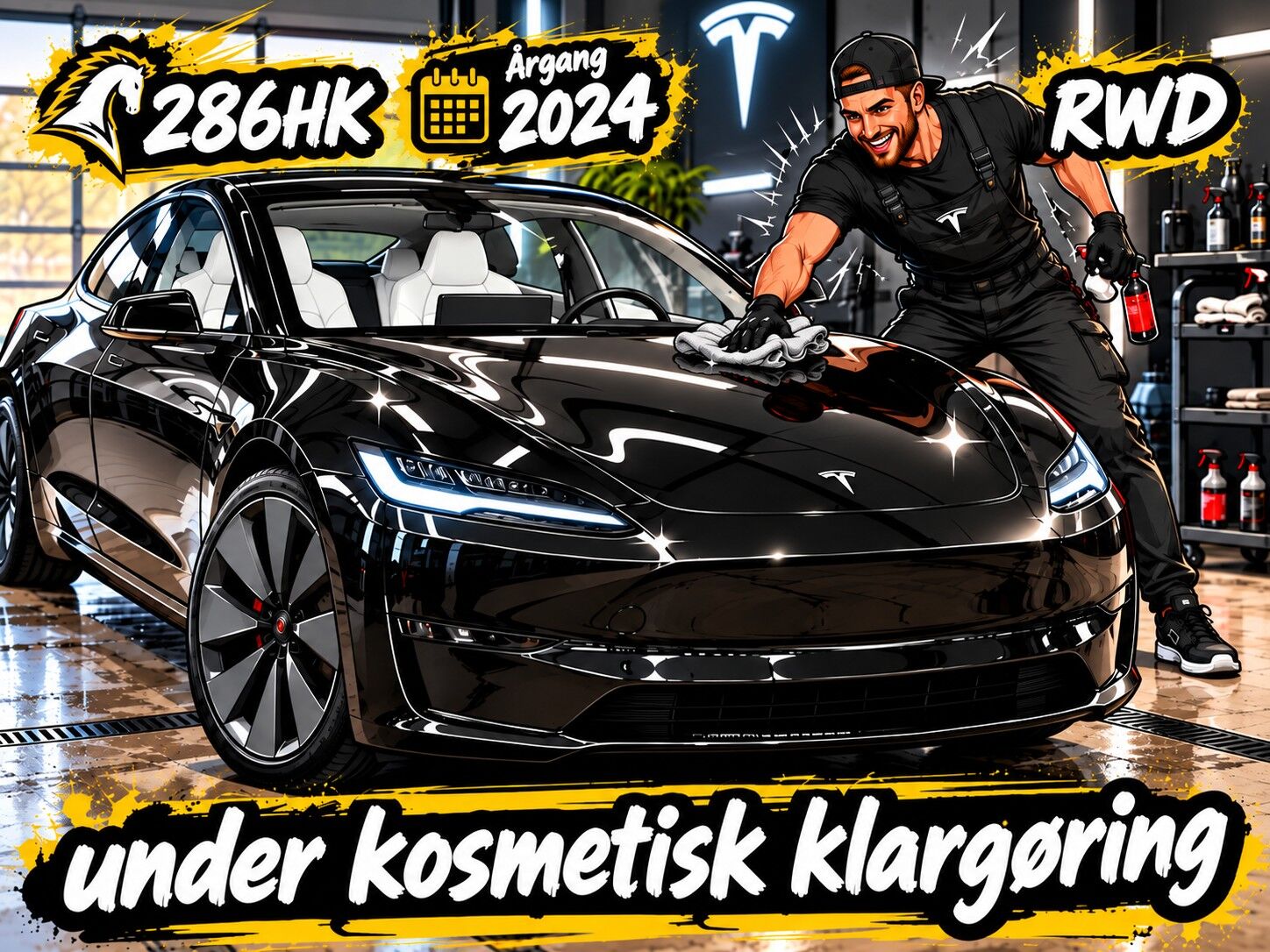 Billede af Tesla Model 3 EL 283HK Aut.