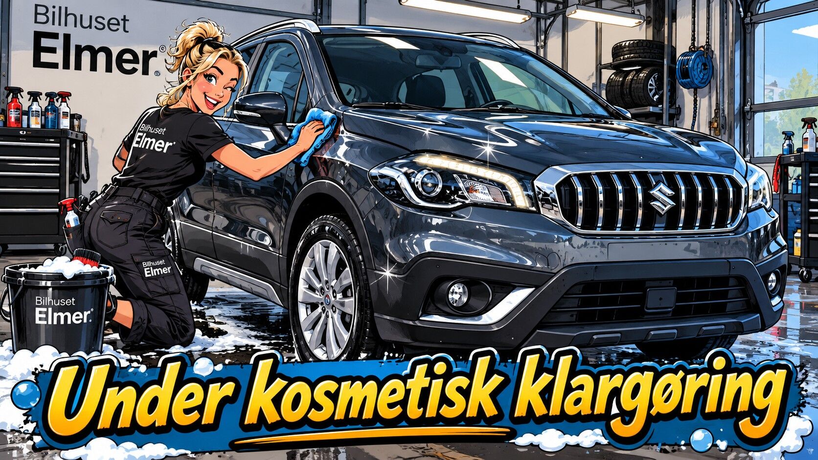 Billede af Suzuki S-Cross 1,4 Boosterjet  Mild hybrid Active Hybrid 129HK 5d 6g