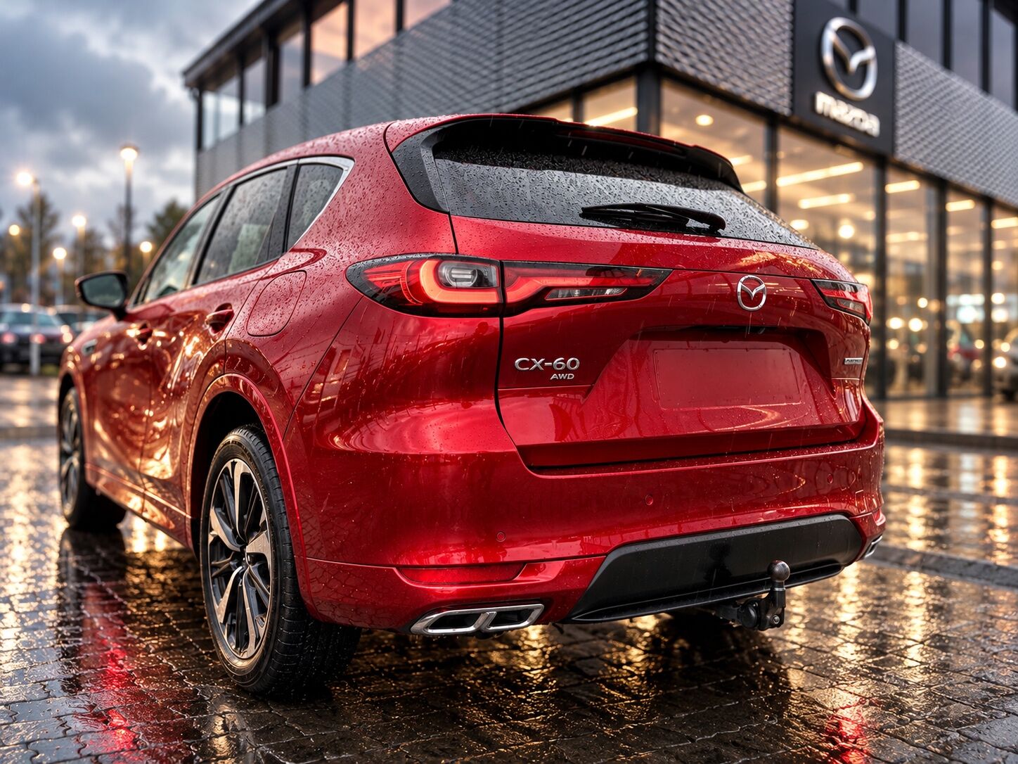 Billede af Mazda CX-60 2,5 e-Skyactiv  Plugin-hybrid Takumi AWD 327HK 5d 8g Aut.
