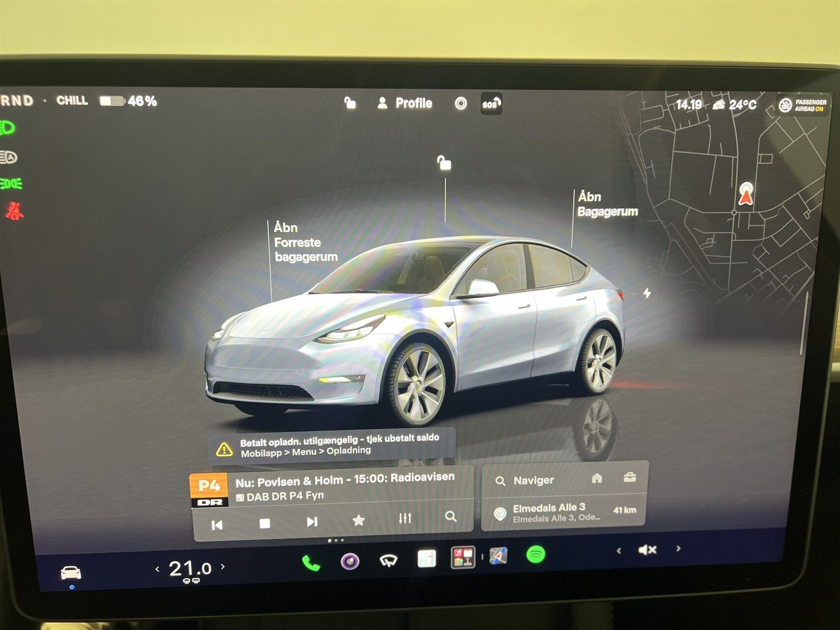 Billede af Tesla Model Y EL Long Range AWD 514HK 5d Aut.