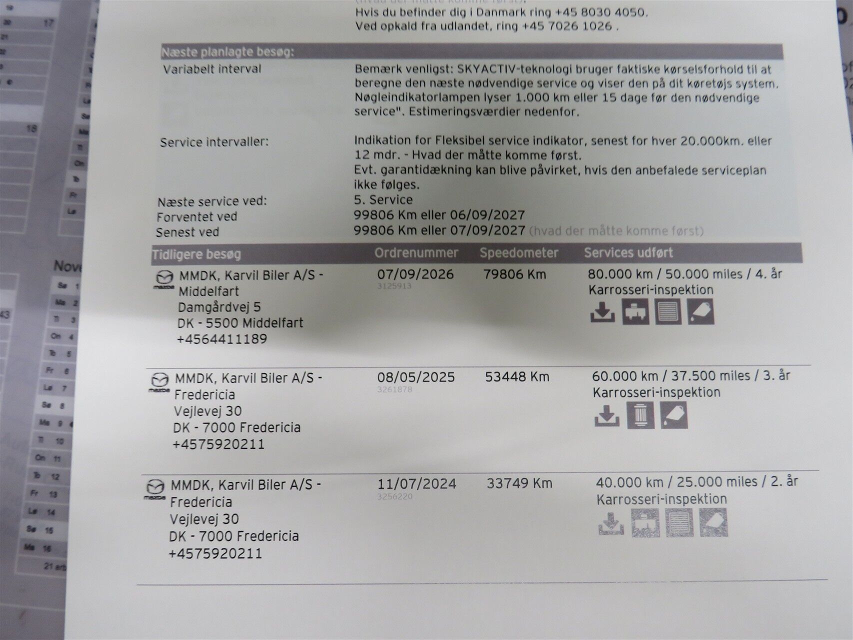 Billede af Mazda CX-60 2,5 e-Skyactiv  Plugin-hybrid Homura AWD 327HK 5d 8g Aut.
