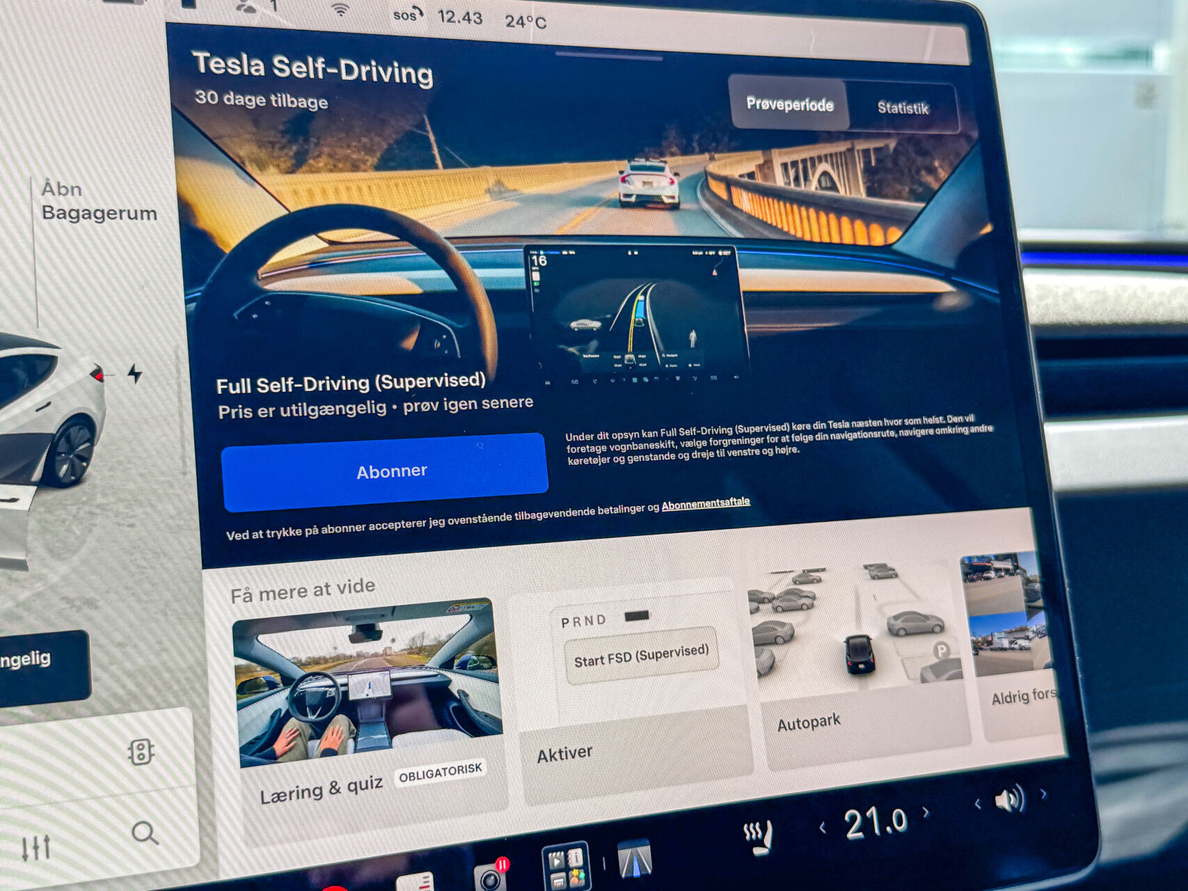 Billede af Tesla Model 3 EL 283HK Aut.