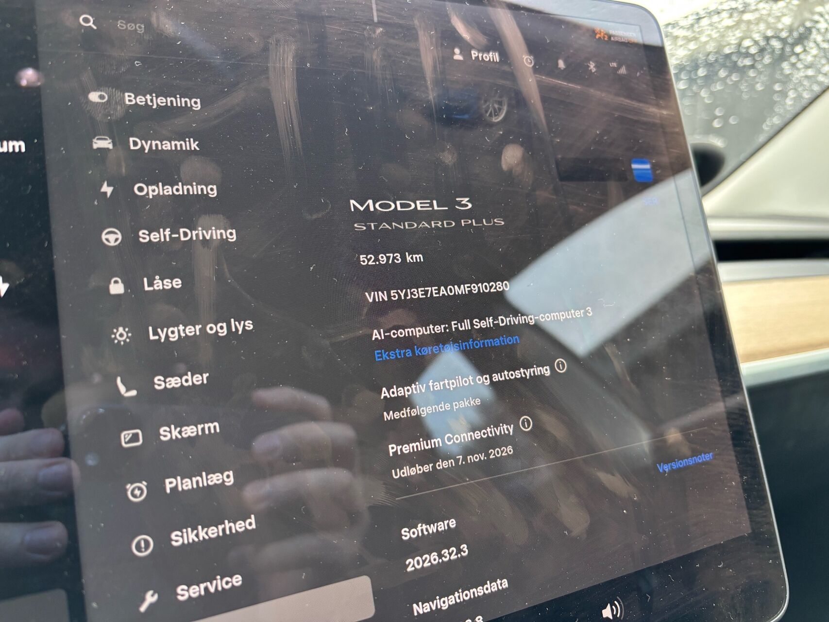 Billede af Tesla Model 3 EL Standard Range Plus 258HK Aut.