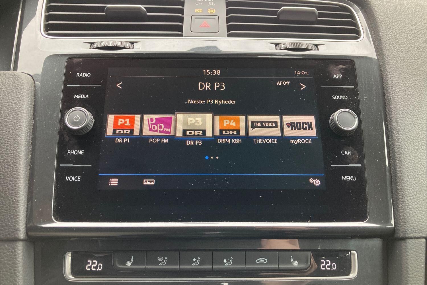 Billede af VW Golf 1,5 TSI BMT EVO Comfortline DSG 130HK 5d 7g Aut.