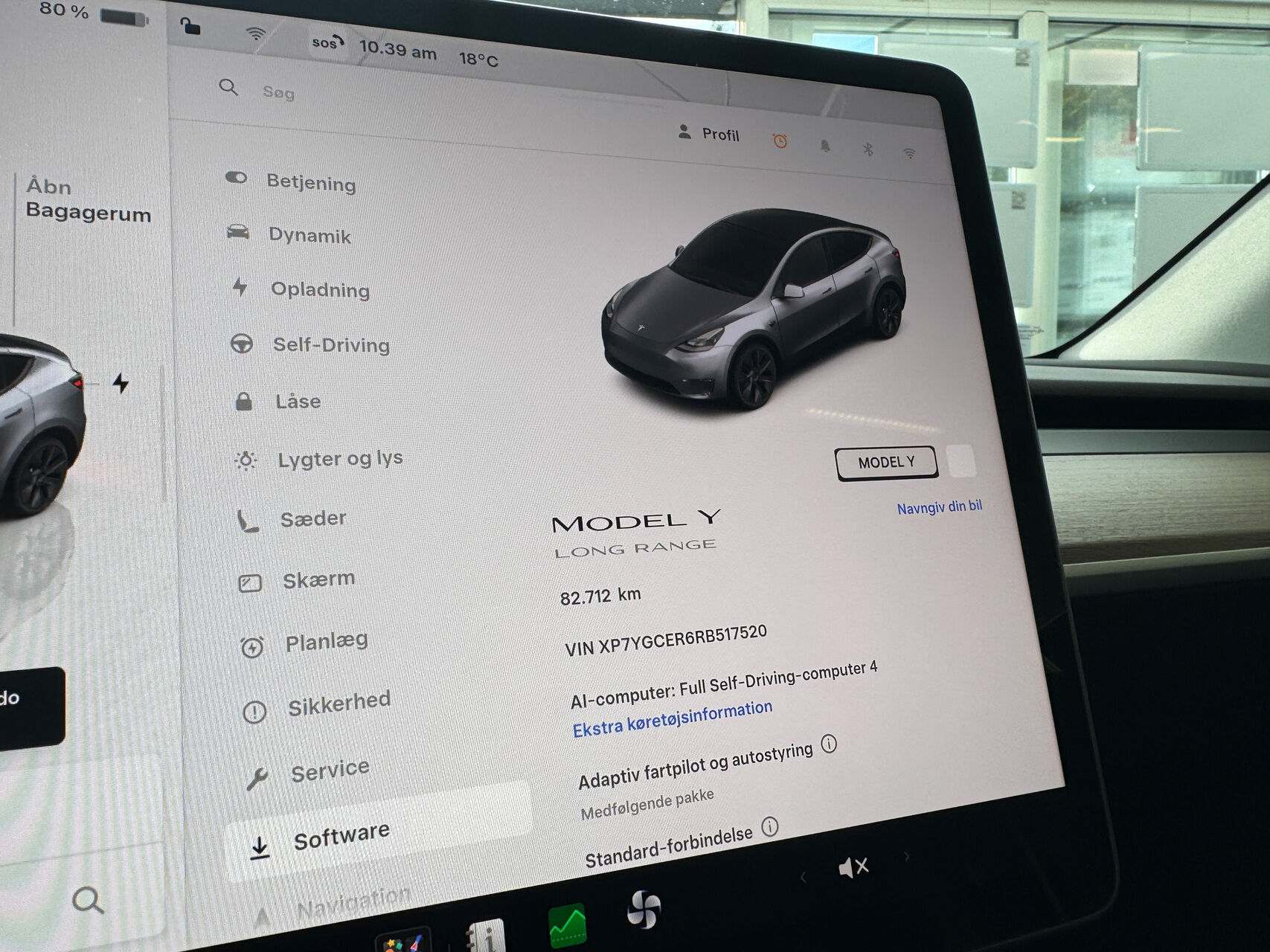 Billede af Tesla Model Y EL Long Range RWD 347HK 5d Aut.