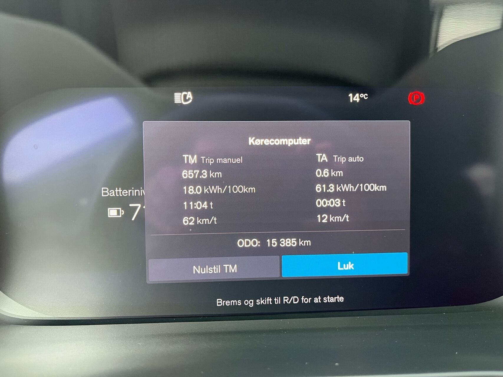 Billede af Volvo XC40 Recharge Extended Range Plus 252HK 5d Aut.