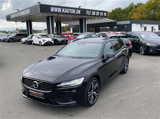 Volvo V60 2,0 T6 Recharge  Plugin-hybrid R-design 340HK Stc 8g Aut.