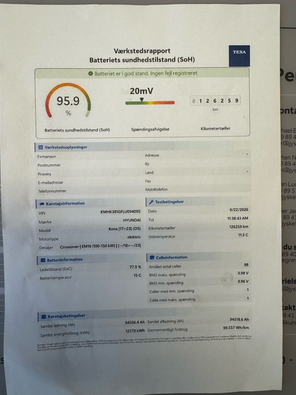 Billede af Hyundai Kona EL Premium 204HK 5d Aut.