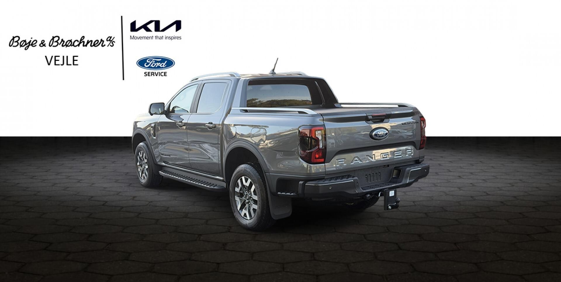 Billede af Ford Ranger Double Cab 2,3 EcoBoost Hybrid Wildtrak e-4WD 281HK Pick-Up 10g Aut.